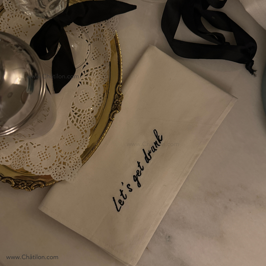 Let’s Get Drunk – Table Napkins (Set of 4)