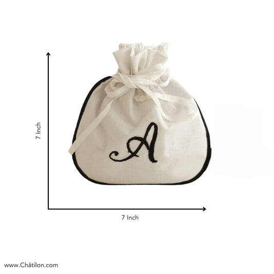 New Classic Monogrammed Pouch