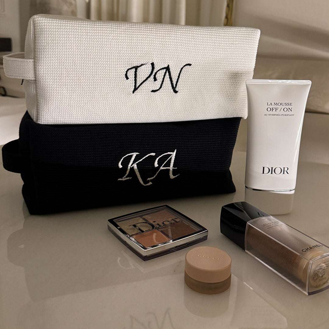 Dual Initial Long Pouch