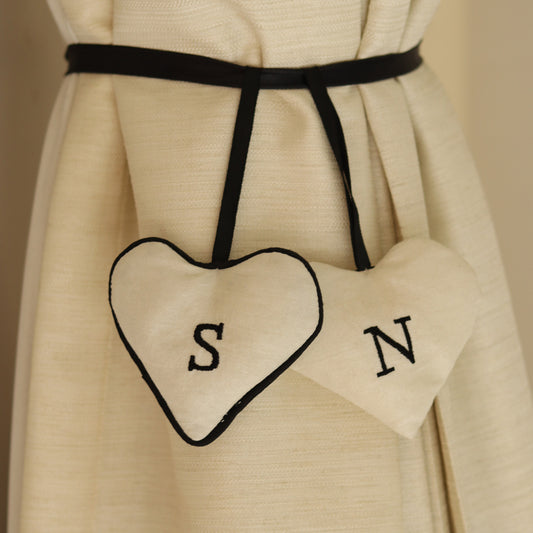 NEW Luxury Personalised Scented Hearts - Set of two