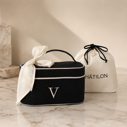 Personalised Black Vanity Case