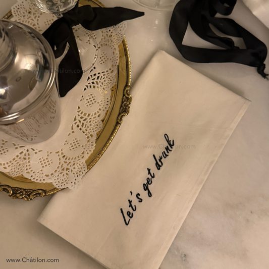 Let’s Get Drunk – Table Napkins (Set of 4)