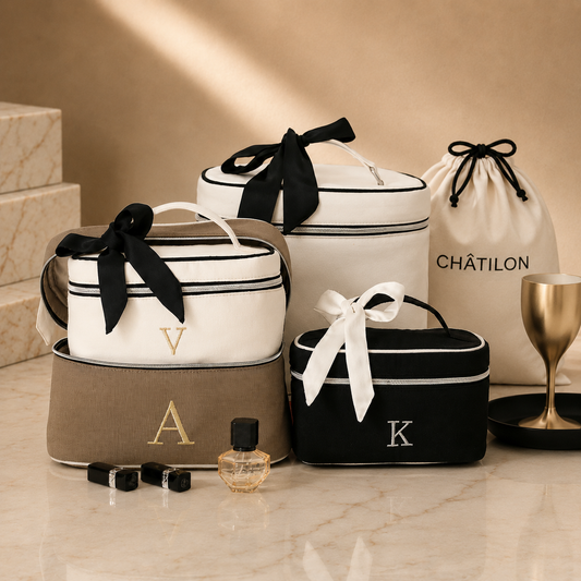 Personalise Upto 3 Alphabets The Timeless Personalised Luxury Cosmetic & Toiletry Set - SUPER SAVER