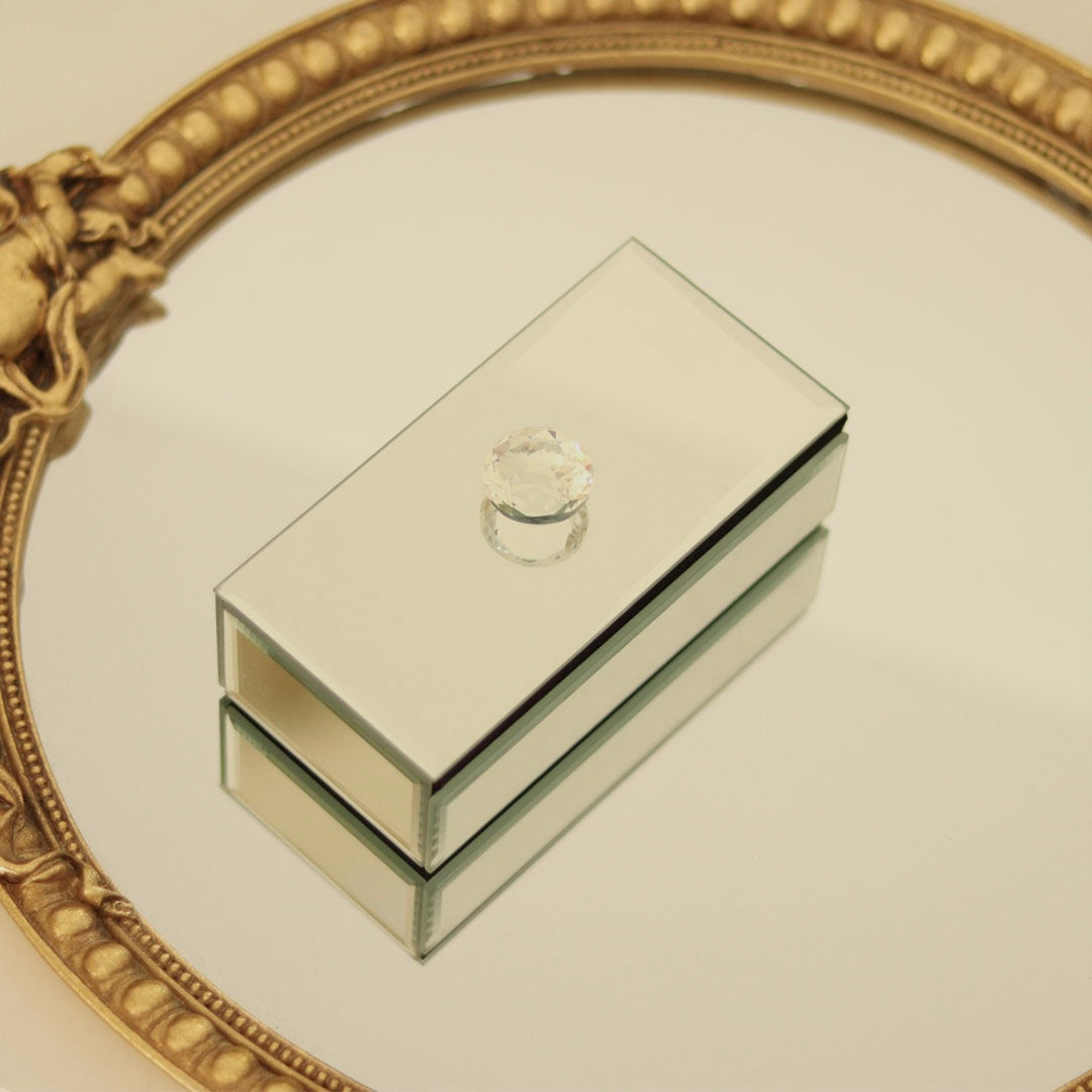 Silver Mirror Box