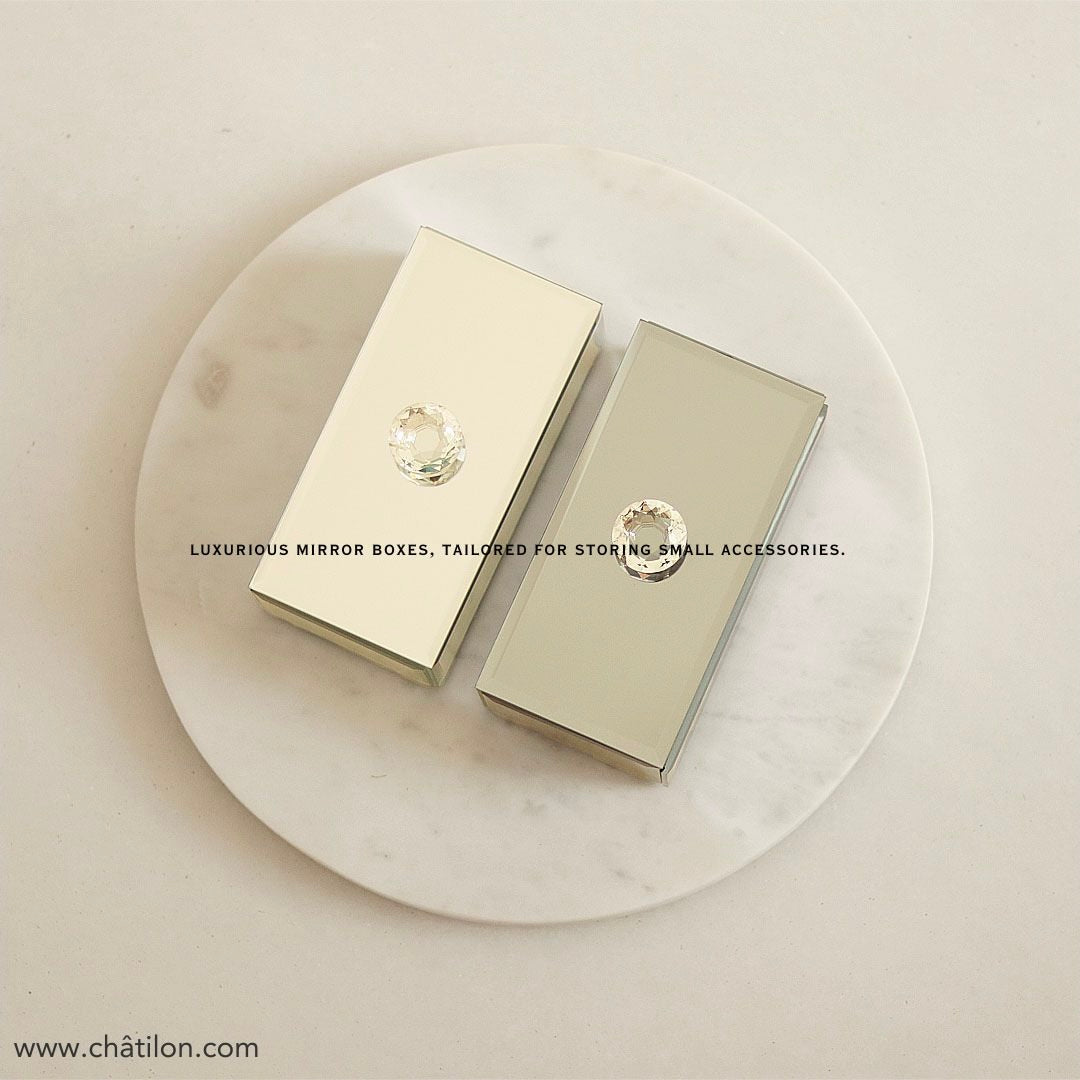 Silver Mirror Box