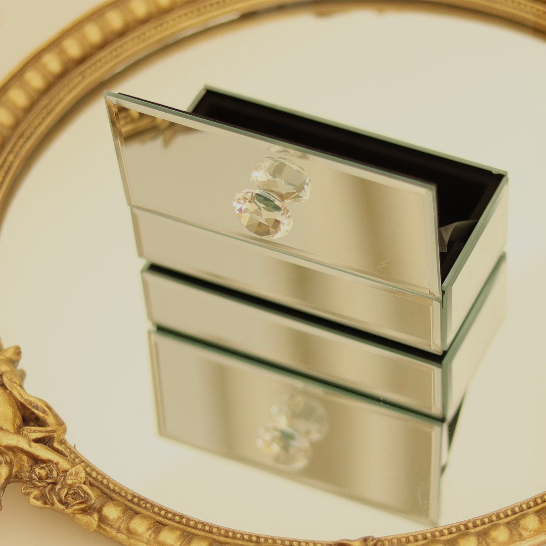 Silver Mirror Box