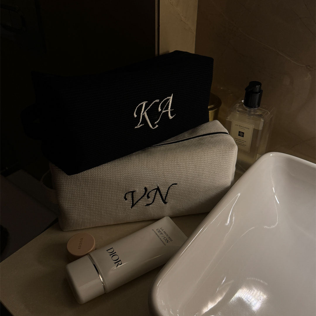 Dual Initial Long Pouch