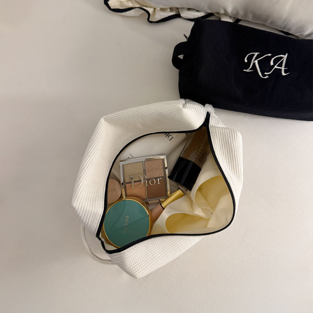 Dual Initial Long Pouch