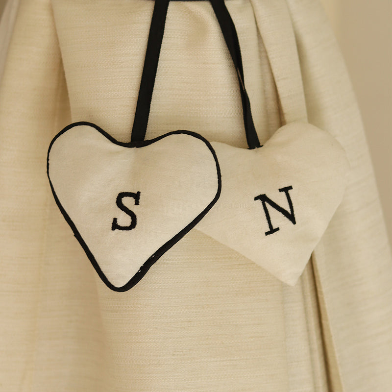NEW Luxury Personalised Scented Hearts - Set of two